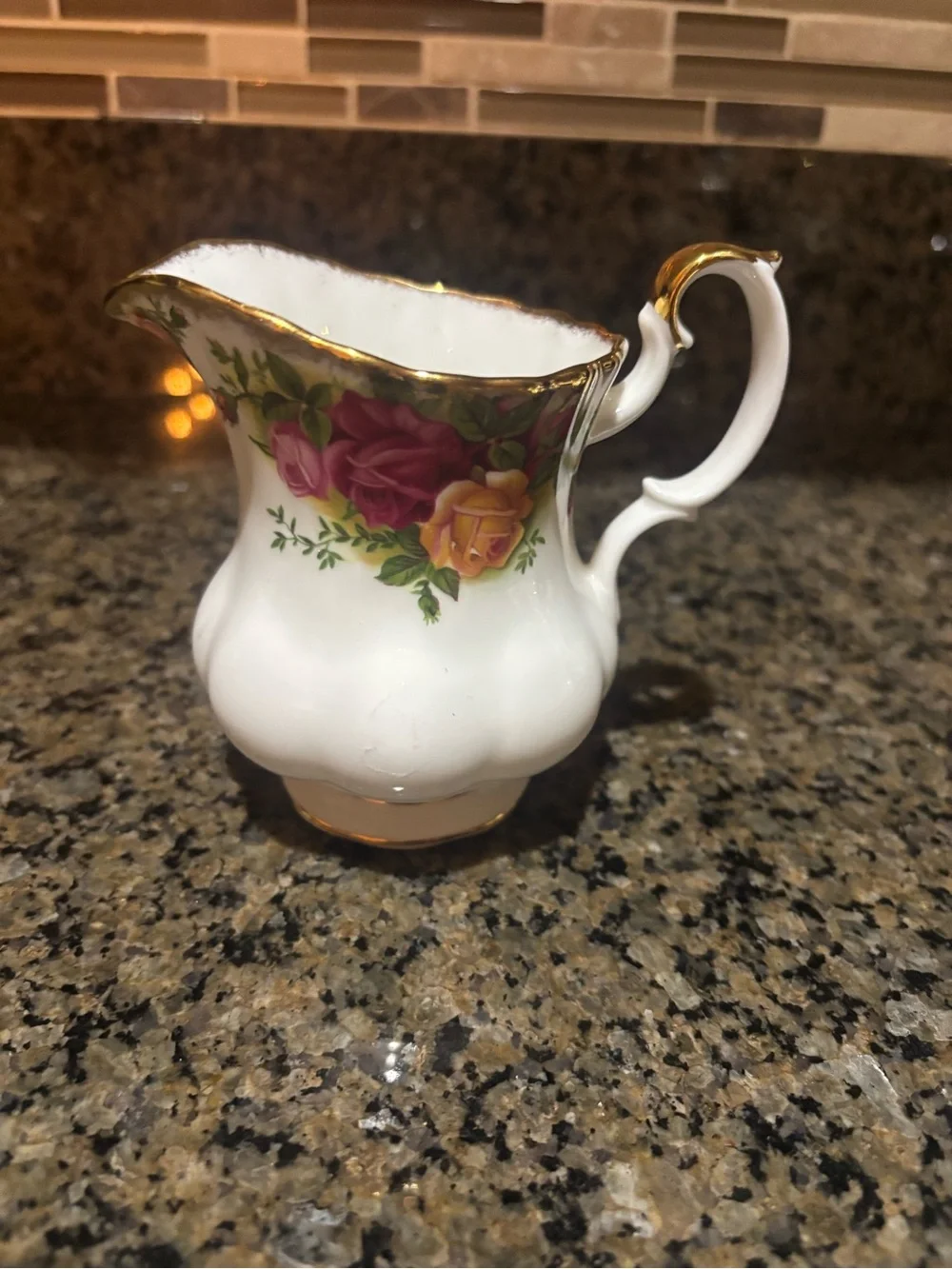 Vintage Royal Albert Old Country Rose Creamer, Sugar Bowl & Gravy Boat Set